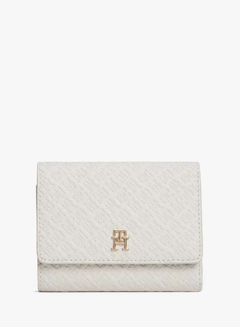 Icon Debossed Trifold Wallet
